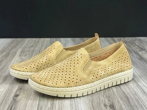 Glolily Elle Perf Dusty Tan EEL-004 Slipper Damengröße 9 – brandneu - Bild 1 von 10