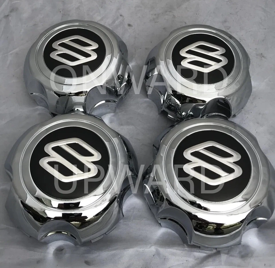 SUZUKI VITARA XL-7 NEW SET of (4) Chrome Center Caps Covers 2004 2005 2006 2007 - Image 1 of 3