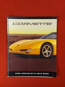 Chevrolet Corvette 2000 Specialists libro de datos uso del vendedor - Imagen 1 de 8