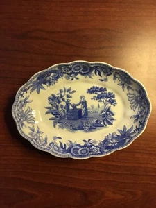 Spode, Blue Room Girl collection. NEW Dish Girl At Well. - Picture 1 of 2