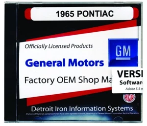 1965 DETROIT IRON, PONTIAC SHOP MANUAL - Picture 1 of 1