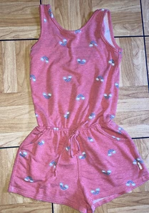 Pixie Lane Girls Kids Size 5 Rainbow Shorts/tank Romper - Picture 1 of 2