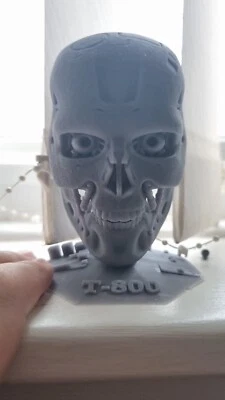 Terminator t-800 skull 3D Printed - Image 1 of 4