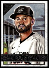 2020 Topps Gallery 30 Pablo Lopez   Miami Marlins  Baseball Card