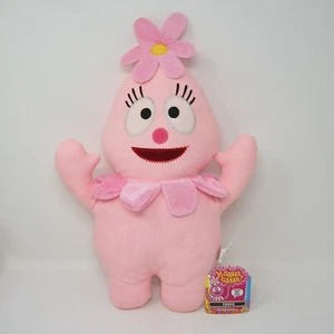 Yo Gabba Gabba 12 Inch Foofa Plush Doll Soft Stuffed Toy Pink Flower Bubble NWOT - Picture 1 of 14
