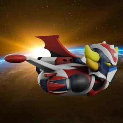 UFO ROBOT GOLDRAKE GRENDIZER GOLDORAK SPAZER FIGURE MONEY BOX BANK SALVADANAIO - Immagine 1 di 4