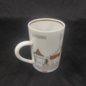 Suisse Langenthal 68 Demitasse Tasse Becher LUZERN Stadtansichten  - Bild 1 von 11