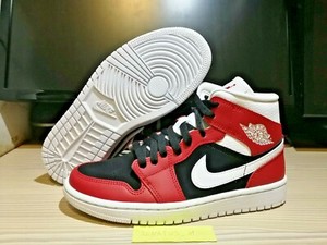 Las mejores ofertas en Jordan 1 Mid Gimnasio Rojo Negro W | eBay