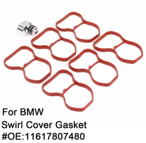 Intake Swirl Flap Delete Blank Plug With Manifold Gasket For BMW N57 11617807480 - Picture 1 of 10