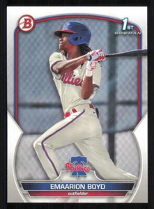 2023 Bowman Prospects #BP128 Emaarion Boyd - Picture 1 of 2