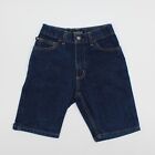 Polo jean co Ralph Lauren jeune garçon taille 7 denim lavé foncé jean short an 2000
