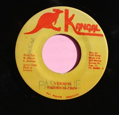 COURTNEY MELODY Reggae 45rpm You're My Lady b/w Version Firehouse Crew HEAR - Image 1 of 2