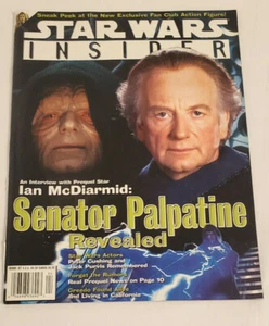 Star Wars Insider Magazine Issue #37 Ian McDiarmid Senator Palpatine Revealed 98 - Picture 1 of 5