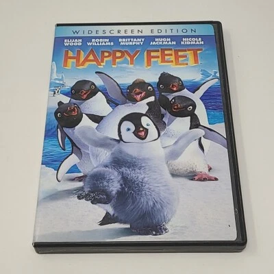 Happy Feet (DVD, 2006) Widescreen, Robin Williams, Nicole Kidman, Hugh Jackman - Image 1 of 3