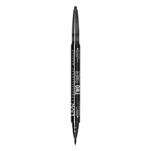 NYX PROFESSIONAL MAKEUP Zwei-Timer Dual-End Eyeliner Bleistift Jet schwarz (TT01) - Bild 1 von 5