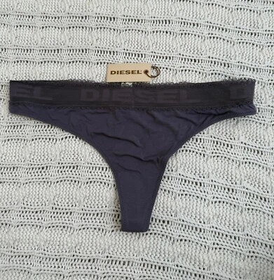 Tanga Diesel Púrpura De Colección Para Mujer Talla Grande/Mediana Elástica y Suave Foto 1 de 4