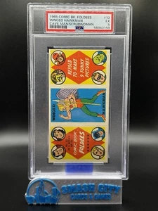 Carpetas de cómic 1966 Winged Hawkman/Cave Man/Scrubwoman #32 - PSA 5 - Imagen 1 de 2
