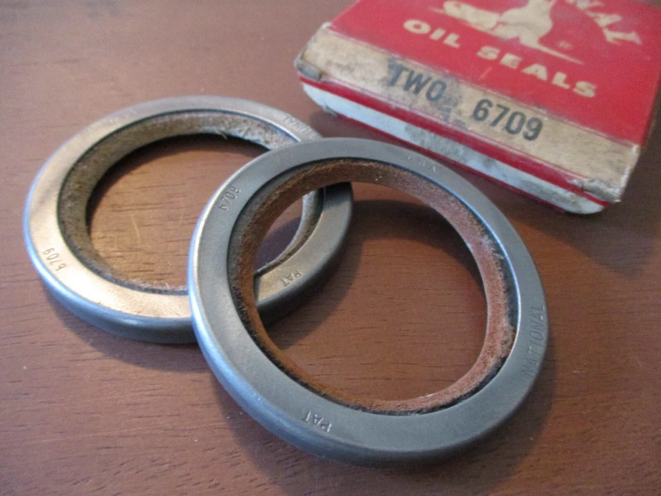 1954 54 + FORD & MERCURY + Front Wheel Seals + NOS - Image 1 of 1