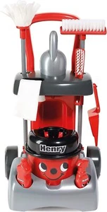 Henry & Hetty Toys - Henry Deluxe Cleaning Trolley - Red Henry-Inspired Toy P... - Picture 1 of 7