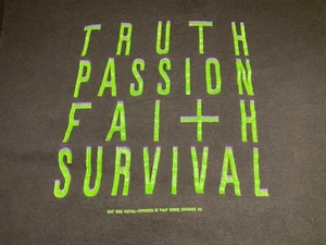 Vintage BAM Next Wave Festival Shirt Size Large Brooklyn Academy Music - Picture 1 of 7