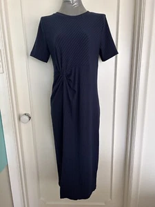 maternity dress NEXT, navy blue, size 10 - Picture 1 of 4