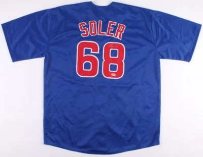 Jorge Soler Signed Jersey PSA COA - Braves 2021 World Series MVP!!! Cubs Giants - Image 1 of 3