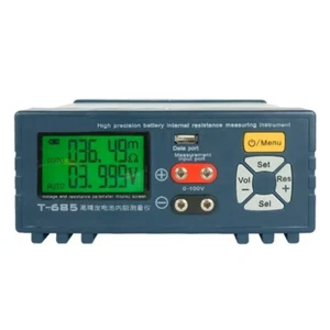 220V High Precision Resistance Tester Battery Voltage Tester LCD Display - Picture 1 of 16
