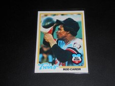 1978 Topps #580 ROD CAREW card! TWINS! HOF!