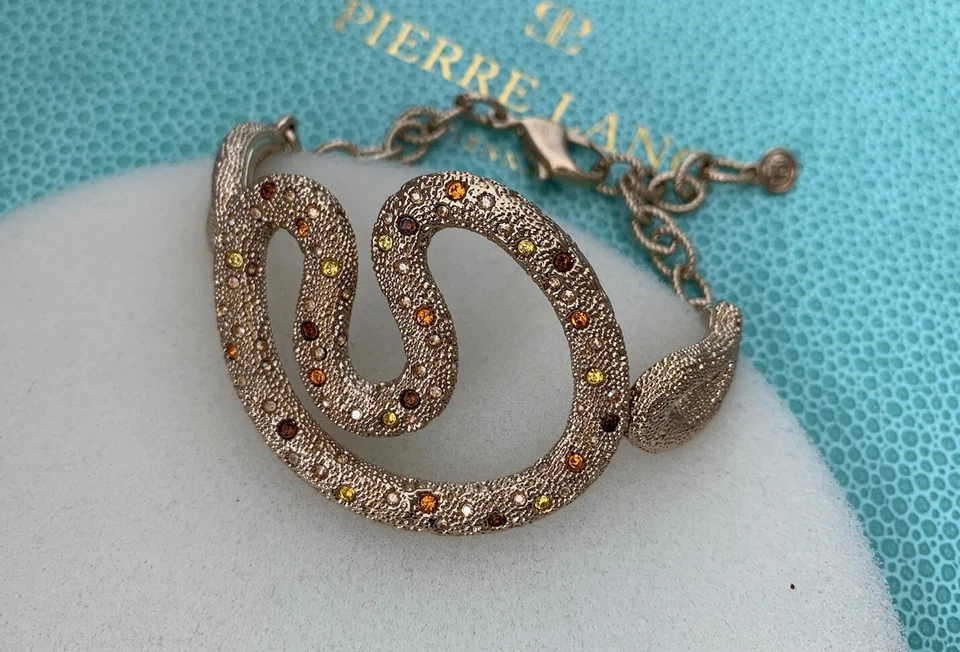 Pierre Lang Armband Armkette Gold GO Zirkonia w. neu - Bild 1 von 1