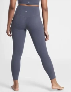 ATHLETA Ultra High Rise Size 1X Elation 7/8 Tight Leggings Medieval Violet - Picture 1 of 8