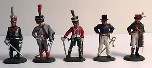 DEL PRADO - NAPOLEONIC SOLDIERS (FRENCH) X 5 - LOT 10 - Picture 1 of 12