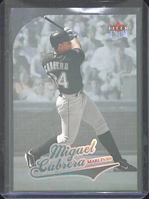 2004 Fleer Ultra Platinum Medallion #232 Miguel Cabrera No 48 of 100 - Image 1 of 2