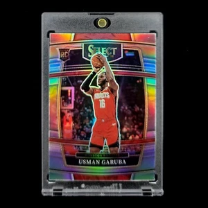 Usman Garuba RC π₯- 2021-22 NBA Select Concourse Silver Holo Prizm SP Rookie #56 - Picture 1 of 2