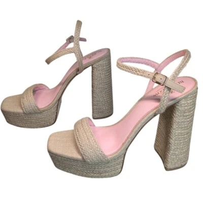 Sandalias Alpargata Estilo Bungalow X Antonio Melani Plataforma Just Yute Para Mujer 10 Foto 1 de 4