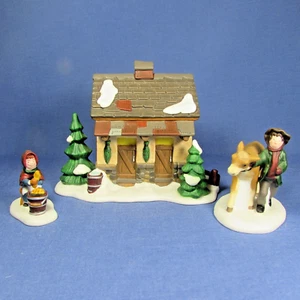 Dept 56 Dicken's Village Accessory #58395 Tending the New Calves Set of 3 - Picture 1 of 17