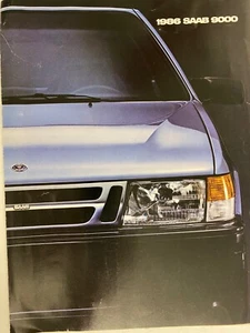 1986 SAAB 9000 Sales Brochure USA-eng Saab-Scania Dealer Literature 86 Saab - Picture 1 of 7