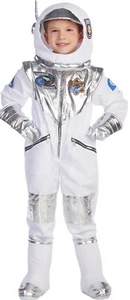 NWT Kids Halloween Astronaut Walker Costume Sz 3T NASA Space Suit Moon Dress Up - Picture 1 of 20