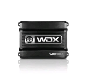 NEW DB Drive WDX100.4 (MINI Amplifier) 4-channel Speaker Amplifier 100Watts RMS - Picture 1 of 3
