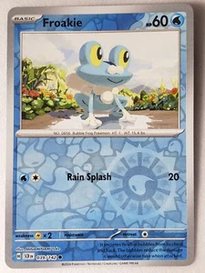 REVERSE HOLO Froakie 039/142 NM / M Stellar Crown Pokemon Card $2 Combined Ship - Picture 1 of 2