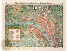 Basel Switzerland Cosmographia (Sebastian Münster) 1628
