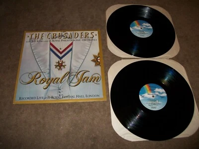 The Crusaders w/B.B.King  Royal Jam 2 LP SET -  MCA2-8017  - NM VINYL - Image 1 of 3