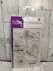 Crafter's Companion Live In The Moment Dragonfly 5pc Photopolymer Stamp set New
