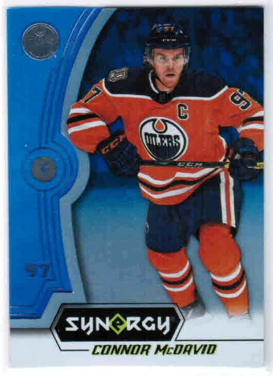 18/19 UD SYNERGY HOCKEY BASE/LEGENDS BLUE PARALLEL CARDS (1-40) U-Pick From List - Image 1 of 1