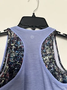 Athleta Girl Layered Tank Top Racerback Athletic Girls Size XL / 14 EUC - Picture 1 of 10