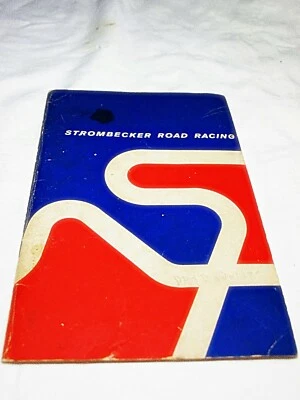 CATÁLOGO DE CARRERAS DE CARRETERA STROMBECKER 1964 VINTAGE/COCHES GUÍA Y PISTAS Foto 1 de 2