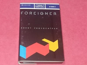 Foreigner - Agent Provocateur AUDIO CASSETTE TAPE IN VGC - Picture 1 of 5