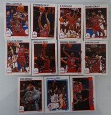 1991-92 Hoops Washington Bullets Team Set Of 11 Basketball Cards
