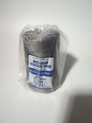 Coats & Clark Leadville Silver O.N.T. 3 CORD Mercerized Cotton Thread 12,000 Yds - Image 1 of 4