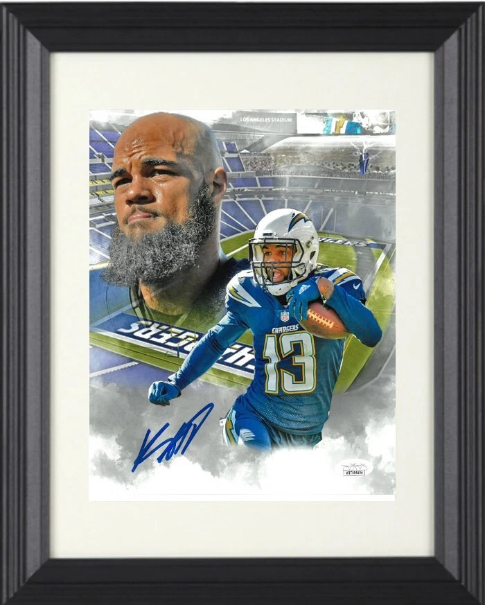 Keenan Allen signed Los Angeles/San Diego Chargers 11x14 Photo Framed - JSA - Image 1 of 1