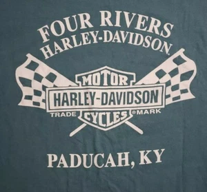 Retro Harley Davidson " Paducah, Kentucky " Men's Large T-Shirt  - Picture 1 of 11